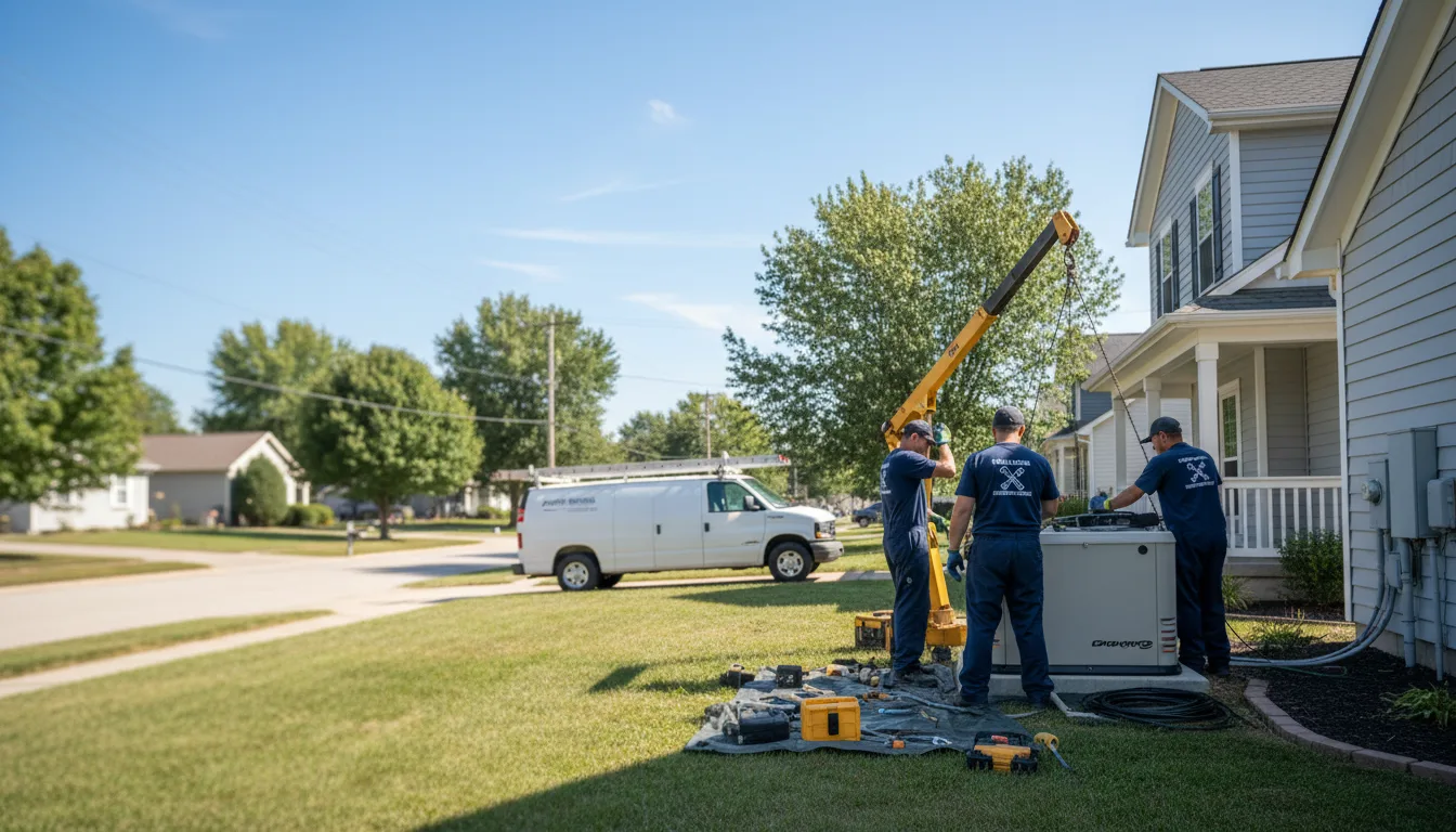 Generator Installation in Saint Ansgar, IA near me